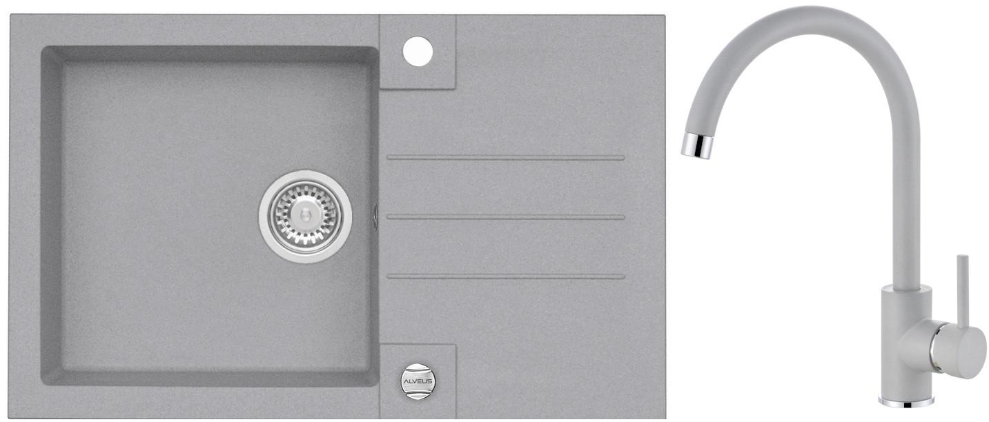 Set Sudopera I Slavine Rock 130+kati G81 - siva, Konvencionalno, kamen (78/48cm)