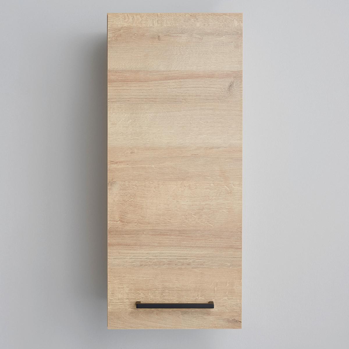 Gornji Element Za Kupaonicu Bavelli - boje hrasta/crna, Moderno, staklo/drvni materijal (30/70/32,5cm) - Pelipal