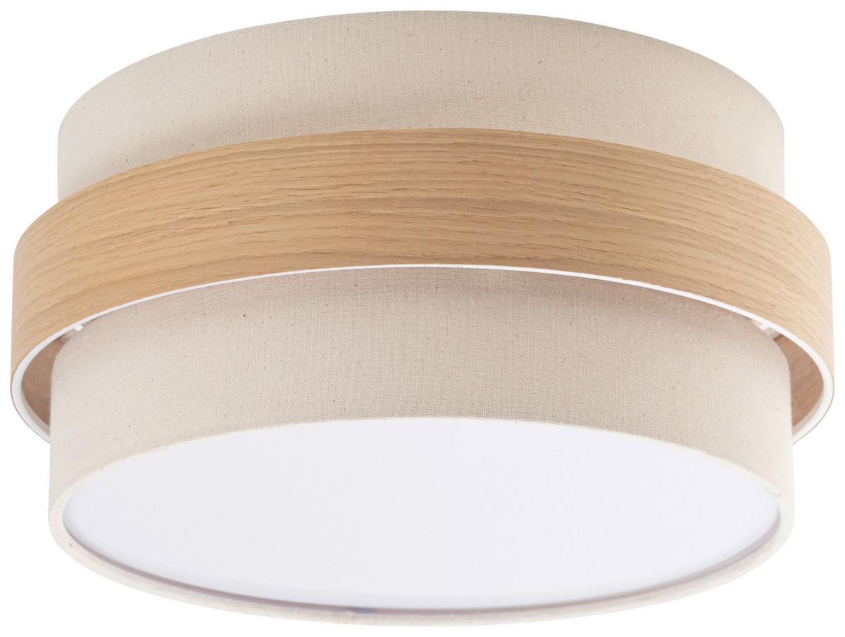 LAMPA SUFITOWA NOVA - kolor naturalny, Modern, tworzywo sztuczne/metal (37/18cm) - Novel