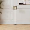GOLVLAMPA IVO - beige/svart, Modern, metall/plast (35/158cm) - Bessagi Garden
