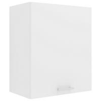 Kuhinjska Zgornja Omarica Esilo, Bela - bela/barve aluminija, Konvencionalno, kovina/leseni material (50/60/31cm) - MID.YOU