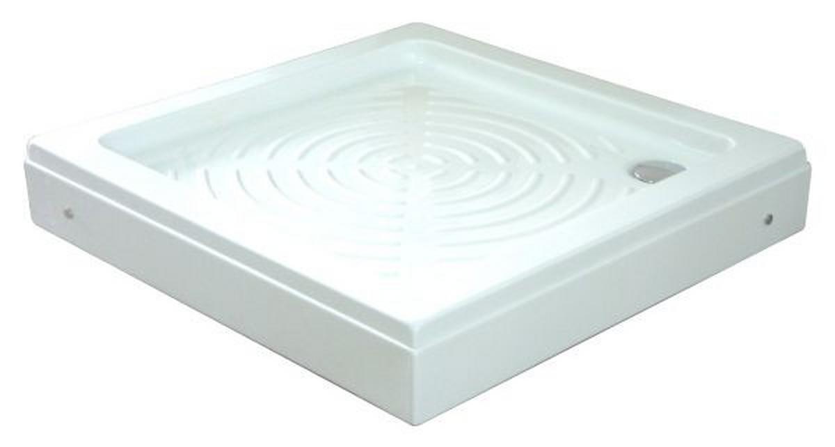 Zuhanytálca Szifonnal - fehér, Konventionell (81/15/81cm)