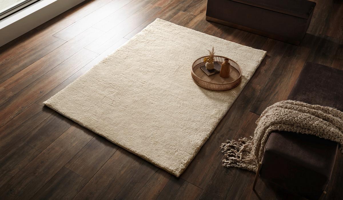 DYWAN BERBERYJSKI SIDI 15/15S UNI - kolor naturalny, Basics, tkanina (165/235cm) - Linea Natura