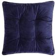 Sitzkissen Violet in Blau ca. 40x40cm - Blau, Trend, Textil (40/40cm) - Mömax modern living Sitzkissen Violet in Blau ca. 40x40cm - Blau, Trend, Textil (40/40cm) - Mömax modern living