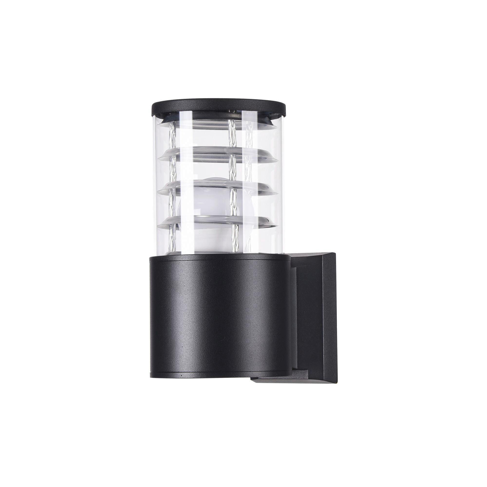 Außenwandleuchte Bronx Schwarz max. 60 Watt - Schwarz, Trend, Metall (16.5/10.8/20cm) - MAYTONI
