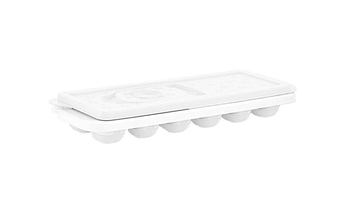 Jégkockakészítő Forma Ida - fehér, Konventionell, műanyag (26,5/9,5/3,7cm) - Mömax