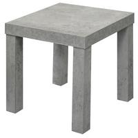 Masă auxiliară NORMEN - gri, Modern, material pe bază de lemn (39/40/39cm) - Best Price