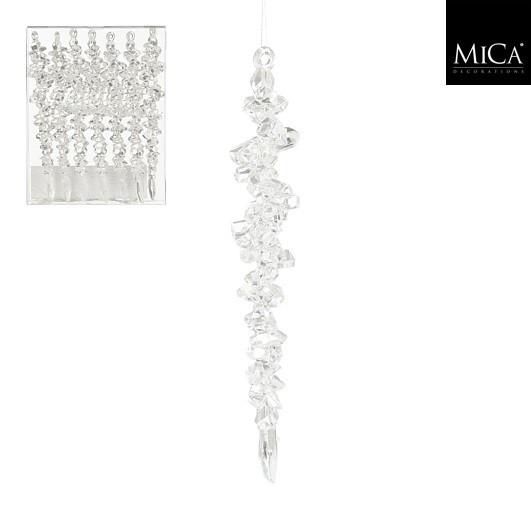 Obesek Za Božično Jelko Ledena Sveča - Moderno (3/18cm) - Mömax