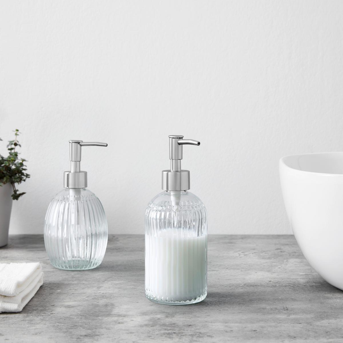 Dozator de săpun Ivana - străveziu, Konventionell, sticlă (2,4/8/18cm) - Mömax