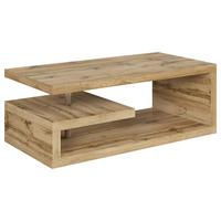 STOLIK KAWOWY GLIMP COFFEE TABLE - dąb wotan, Design, materiał drewnopochodny (120/60/45cm)