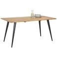 Esstisch in Akaziefarben/Grau - Grau/Akaziefarben, LIFESTYLE, Holz/Metall (160/90/76cm) - Zandiara Esstisch in Akaziefarben/Grau - Grau/Akaziefarben, LIFESTYLE, Holz/Metall (160/90/76cm) - Zandiara