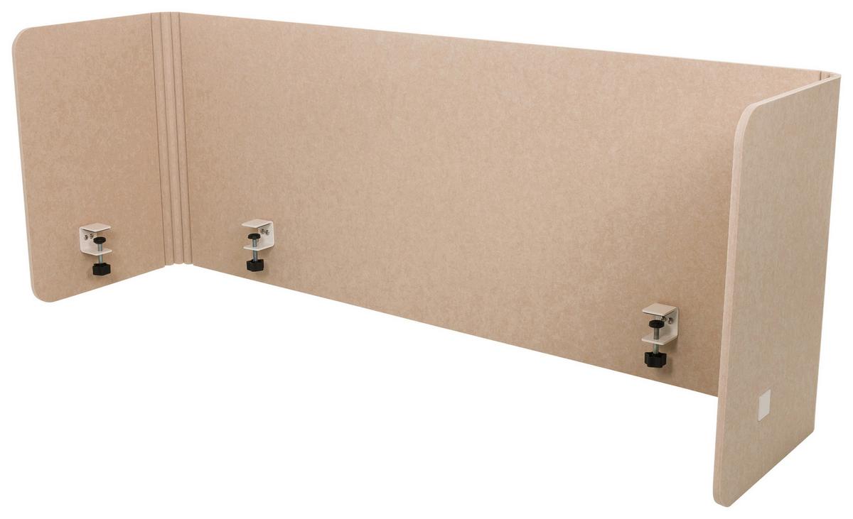 Pregradna Stena Flexmiut U, Bež - bež, Basics, kovina/umetna masa (160/40/2cm) - MID.YOU