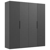 DULAP USI ROTATIVE ANDORRA - grafit, Modern, material pe bază de lemn (200/216/58cm) - Modern Living