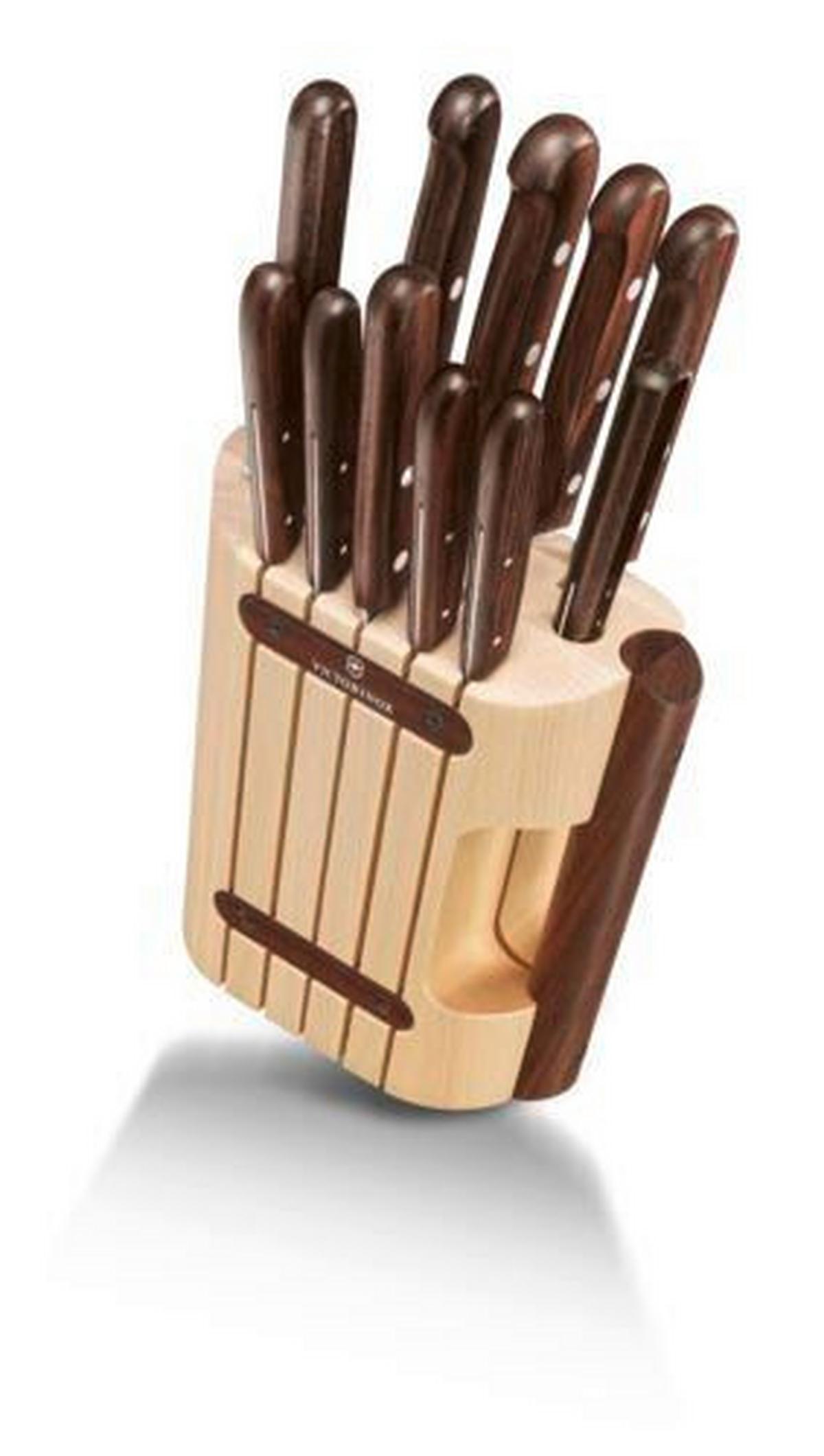 BLOK NA NOŻE 5.1150.11 VICTORINOX - kolor klonowy, Basics, drewno - Victorinox