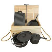 ZESTAW DUTCH OVEN 2273 - czarny, Konventionell, metal