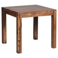 Esstisch "Mumbai" ca. 80x80 cm, aus Sheesham - Sheeshamfarben, MODERN, Holz (80/76/80cm) - MID.YOU