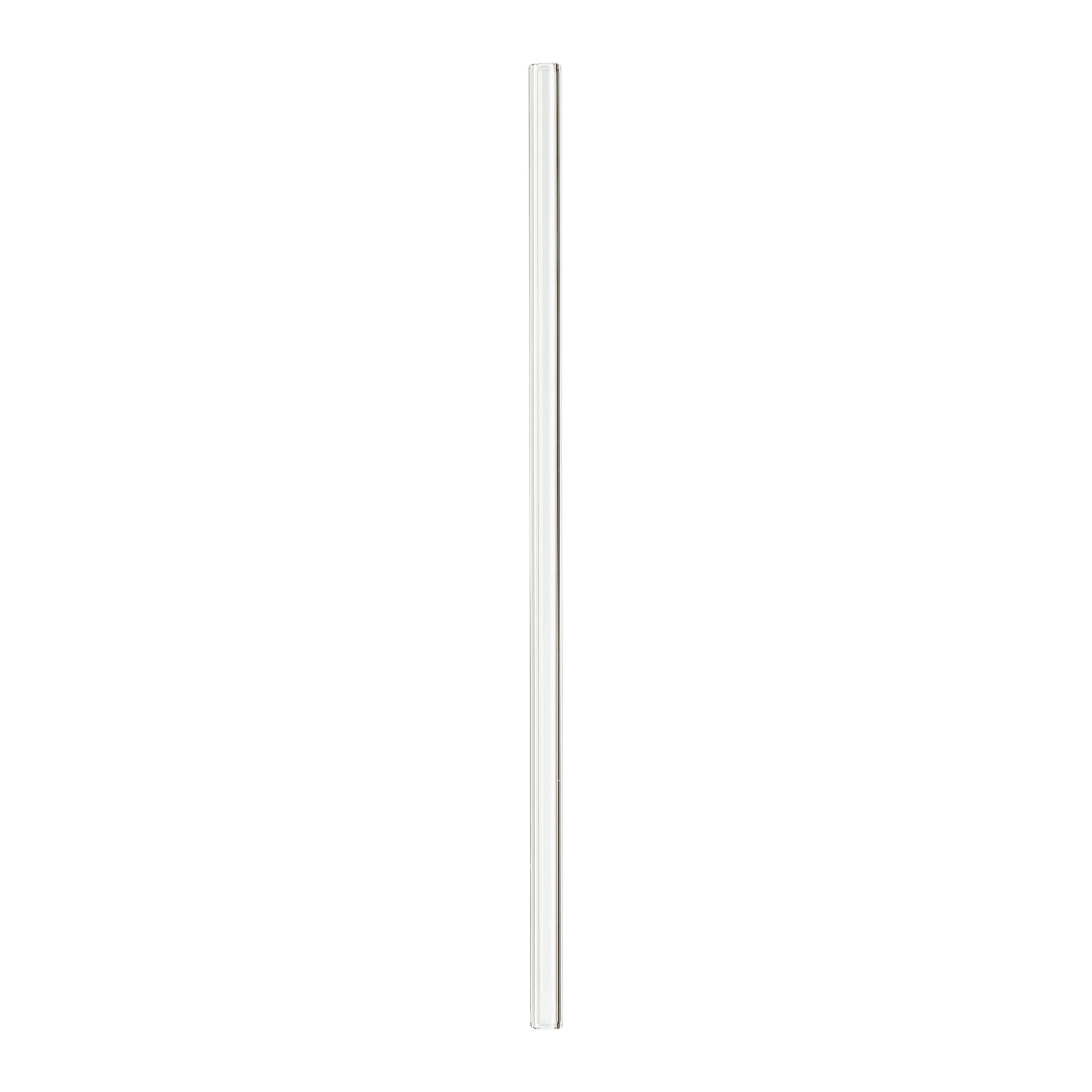 Trinkhalm Jessy in Klar aus Glas - Klar/Transparent, Glas (23cm) - Premium Living