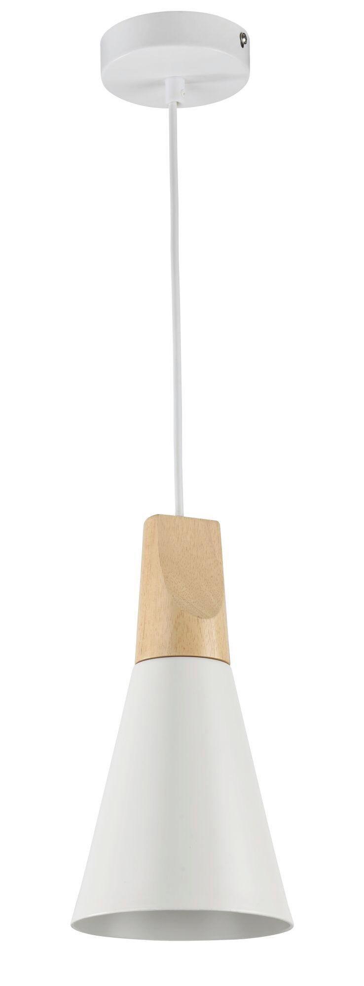 Pendelleuchte Bicones - Weiss, Trend, Holz/Metall (14/16.5cm) - MAYTONI