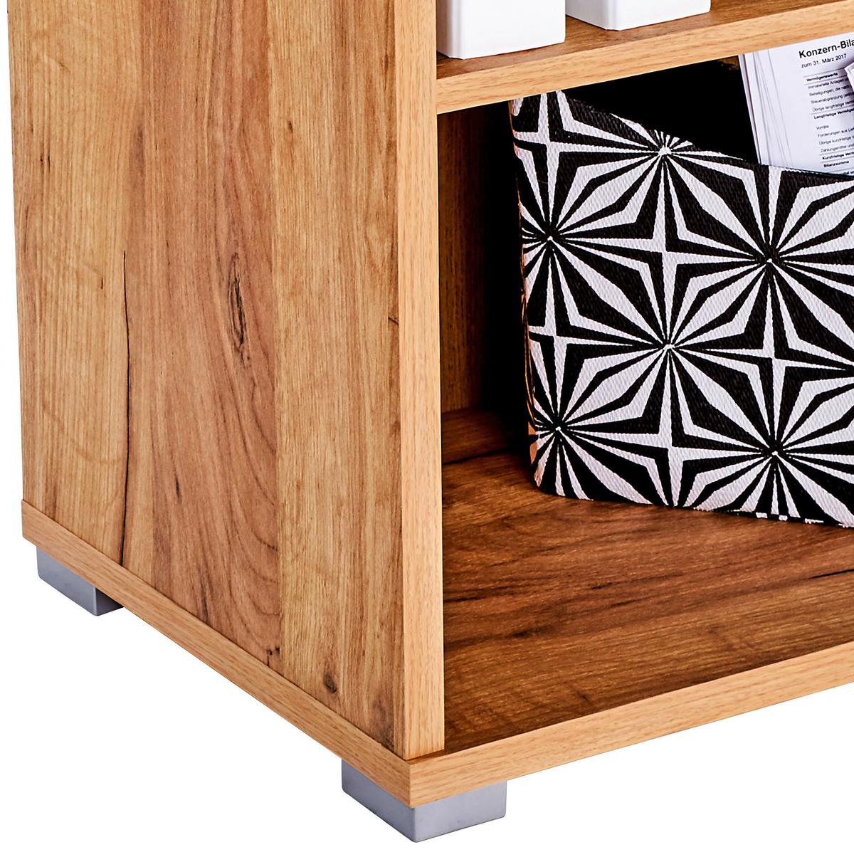 Raft pentru documente Profi - culoare lemn stejar, Modern, material pe bază de lemn (75/113/35cm) - Modern Living