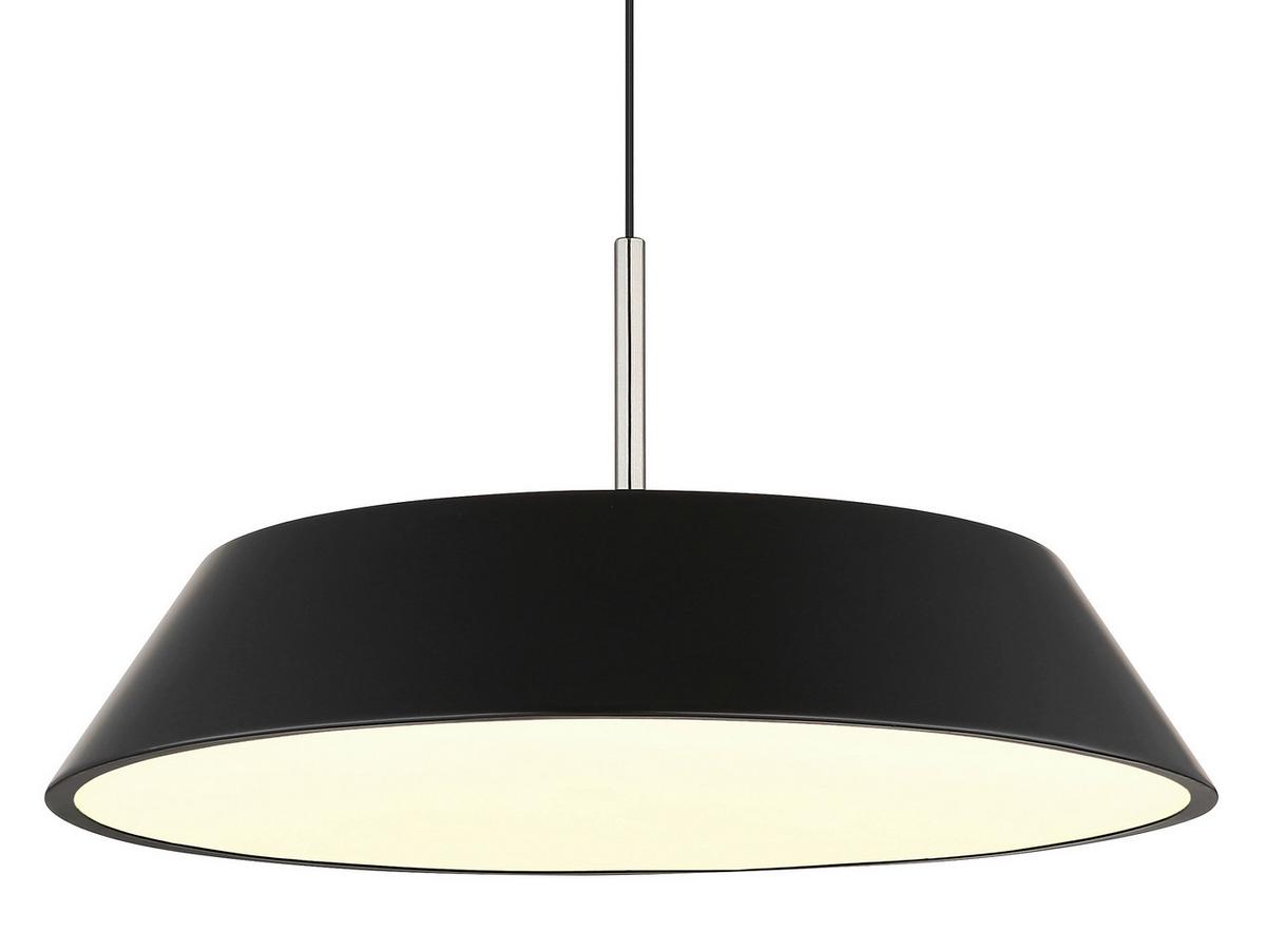 Led-hängeleuchte 15947s Silena - Weiss/Schwarz, Basics, Kunststoff/Metall (40/180cm) - Globo