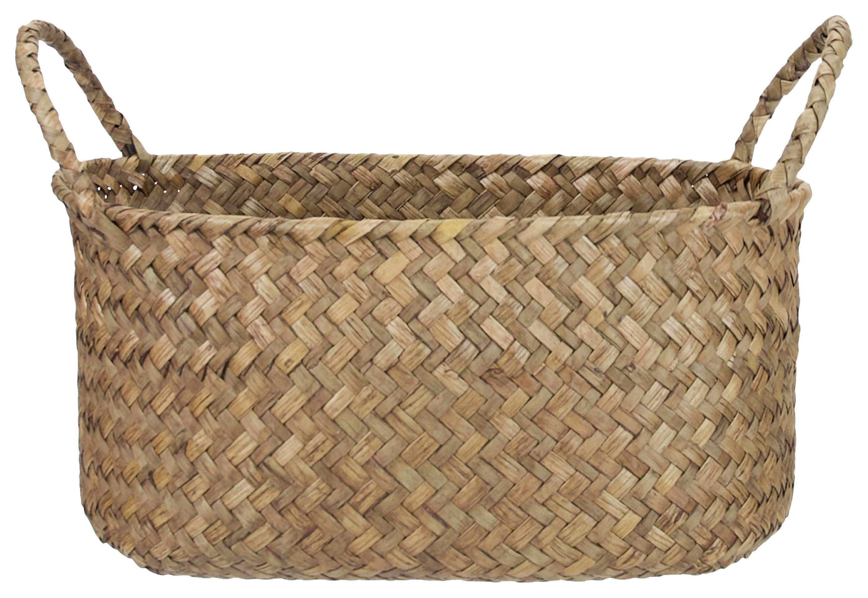 Kosár Mason - M - natúr színű, Modern, természetes anyagok/fém (23/16/16cm) - Modern Living