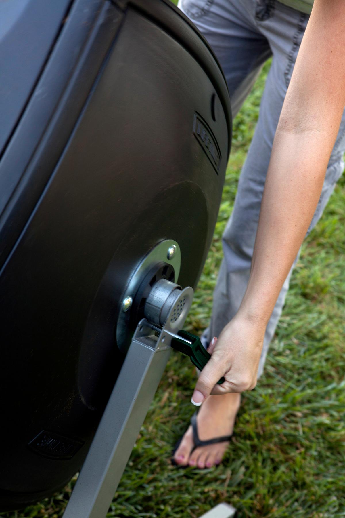 Komposter Kompost-Zwilling Schwarz ca. 380l - Schwarz, Basics, Kunststoff (148/111/80cm)