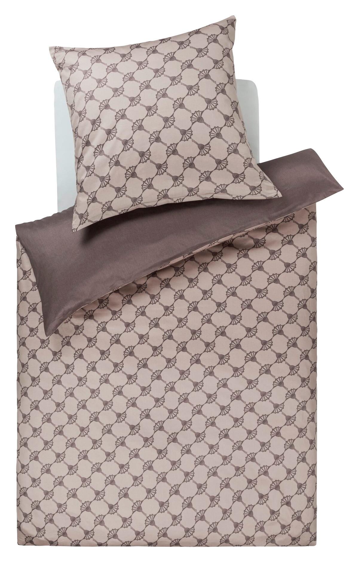POŚCIEL DWUSTRONNA JOOP! CORNFLOWER DOUBLE - taupe, Design, tkanina (155/220cm) - Joop!
