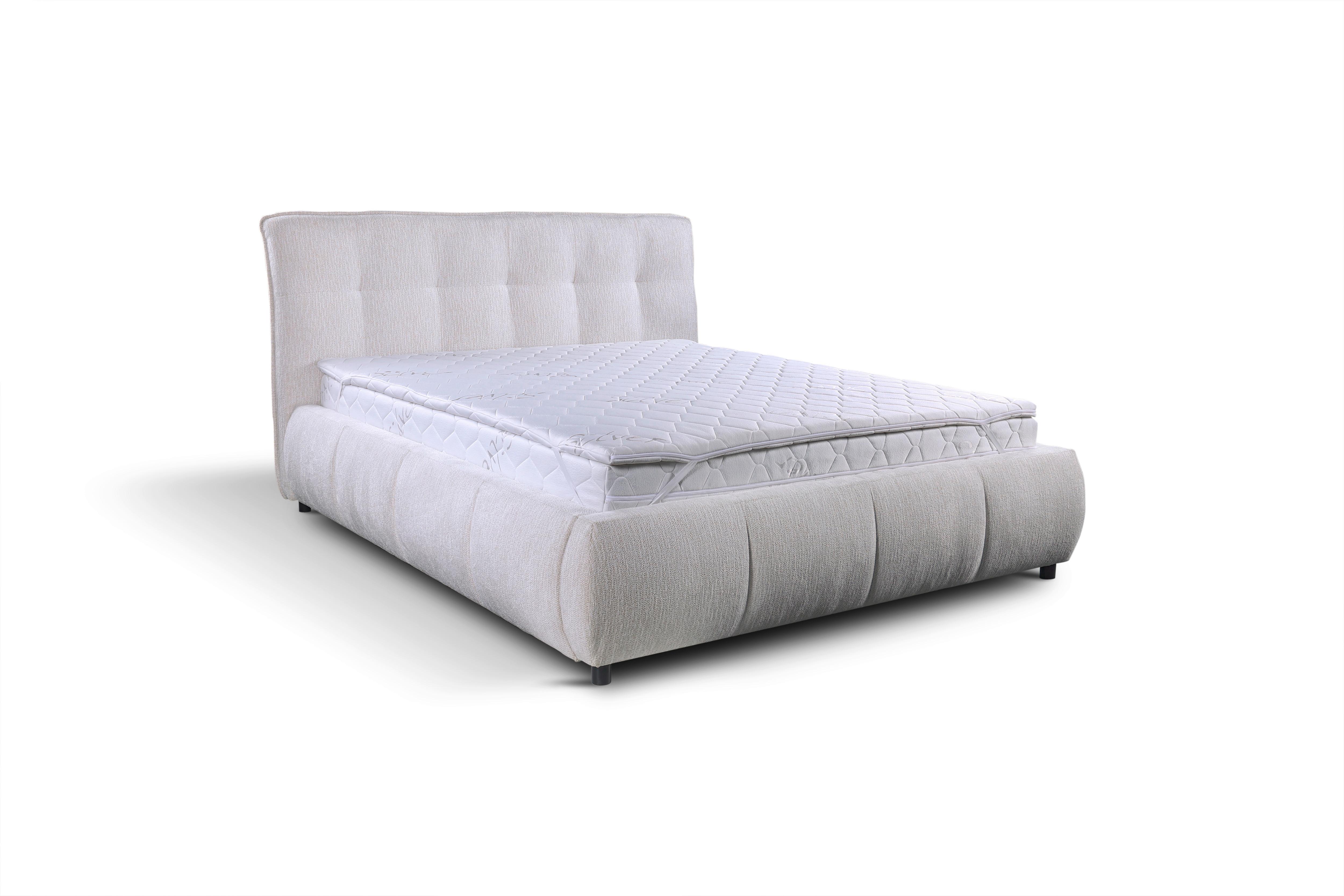PAT TAPITAT LIMO - bej/negru, Konventionell, metal/lemn (180/200cm) - Modern Living
