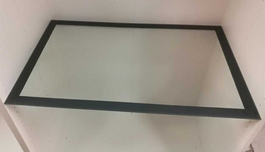 Einlegenboden "UNIT" aus Glas - MODERN, Glas (87,8/0,5/55cm) - Based