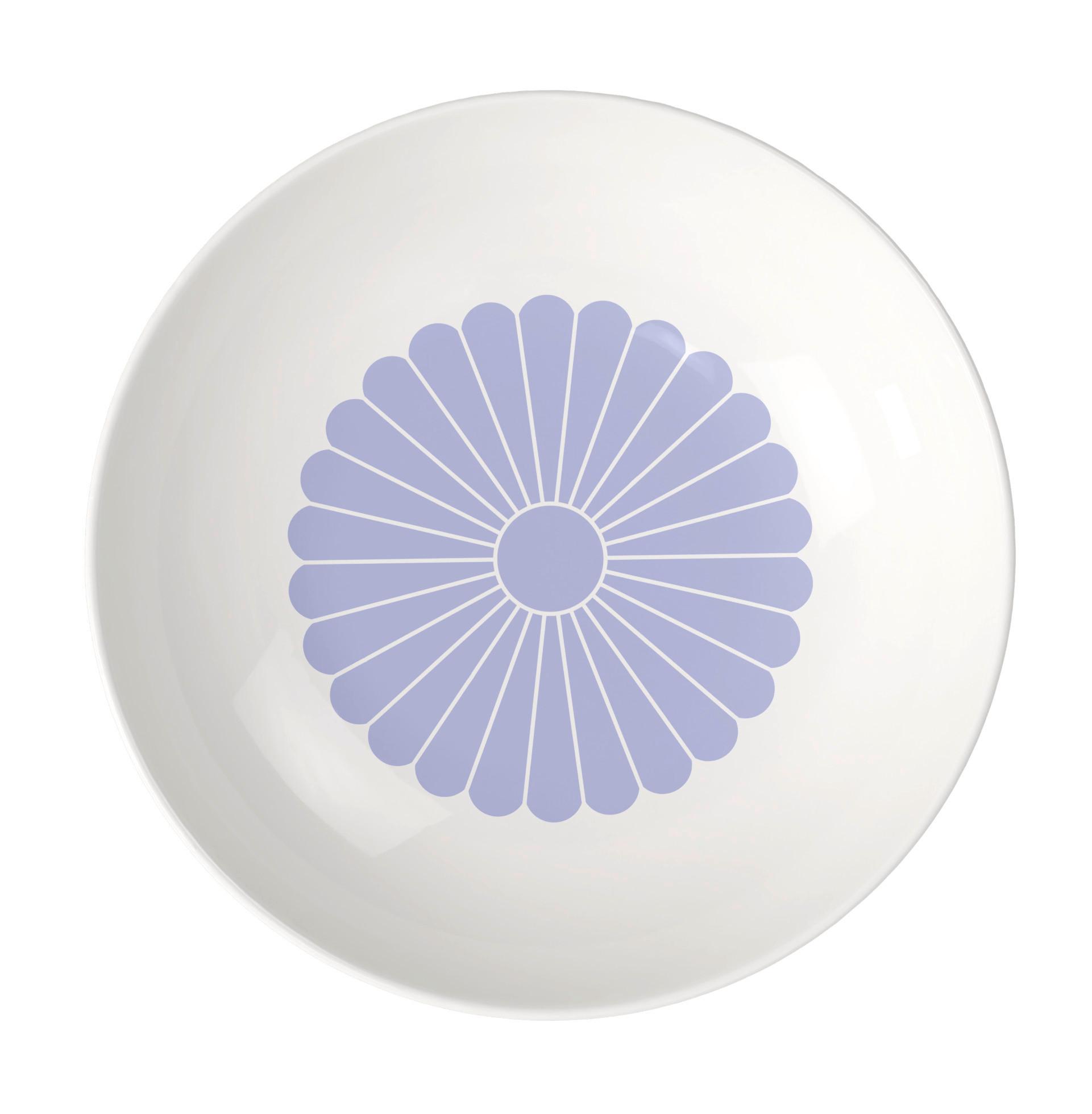 TALERZ DO MAKARONU 10-4551-3381 VILLEROY & BOCH - biały/jasnoniebieski, Modern, ceramika (24/5cm) - Villeroy & Boch