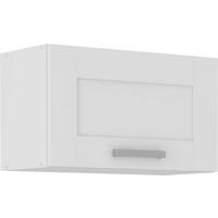 Kuhinjski Gornji Element Luisa Kh60 - bijela/srebrne boje, Konvencionalno, drvni materijal/metal (60/35/31cm) - Based