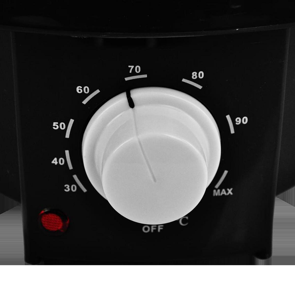 GARNEK ELEKTRYCZNY CHARLIE - czarny/biały, Basics, tworzywo sztuczne/metal (46/48,5cm) - Atrigo