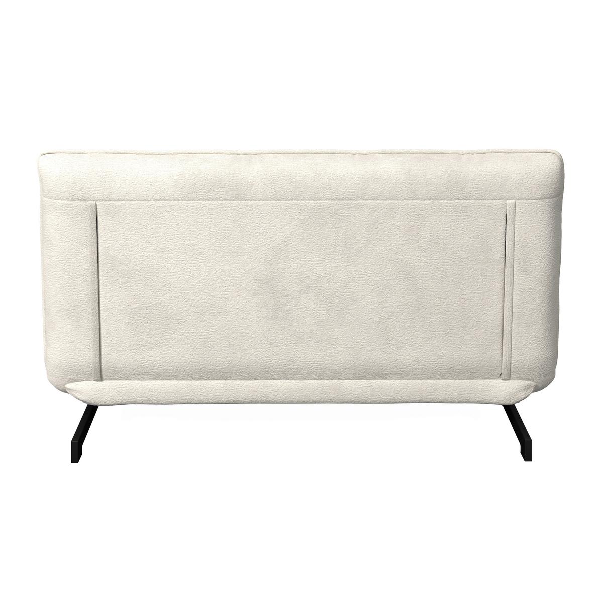 Kanapéágy Luna - fekete/fehér, Modern, textil/fém (142/40/62cm) - Bessagi Home