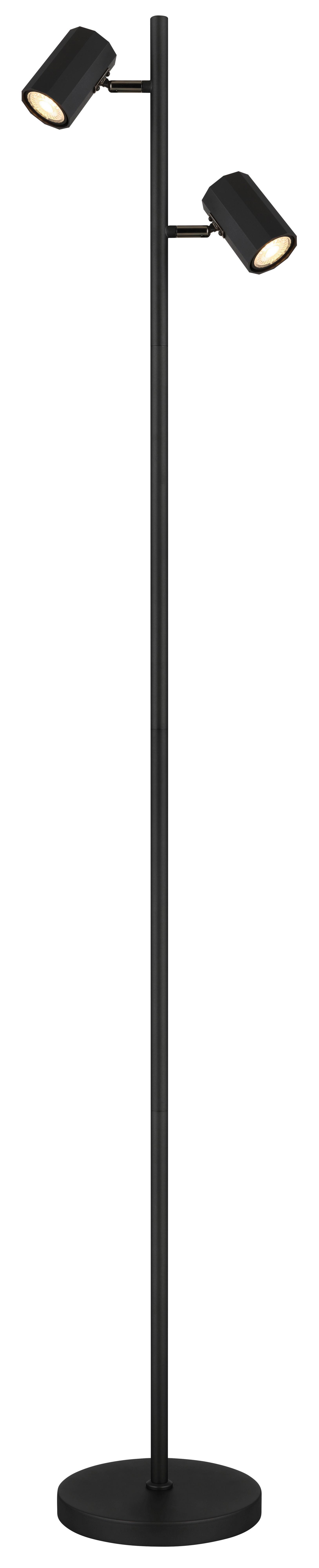 Podna Svjetiljka James - crna, Design, metal/plastika (27/22/158cm) - Globo