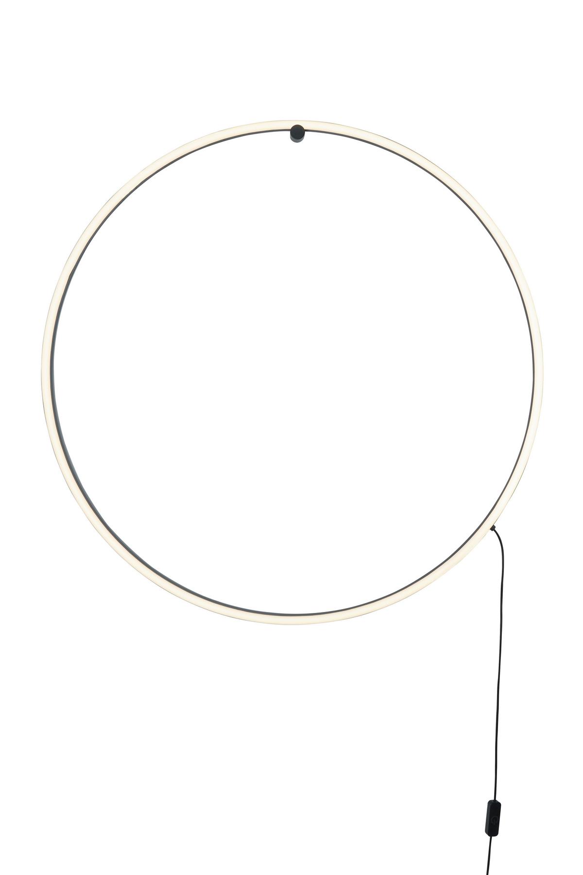 KINKIET LED 4025-102M SCOPELLO - czarny, Design, tworzywo sztuczne/metal (67/6cm)