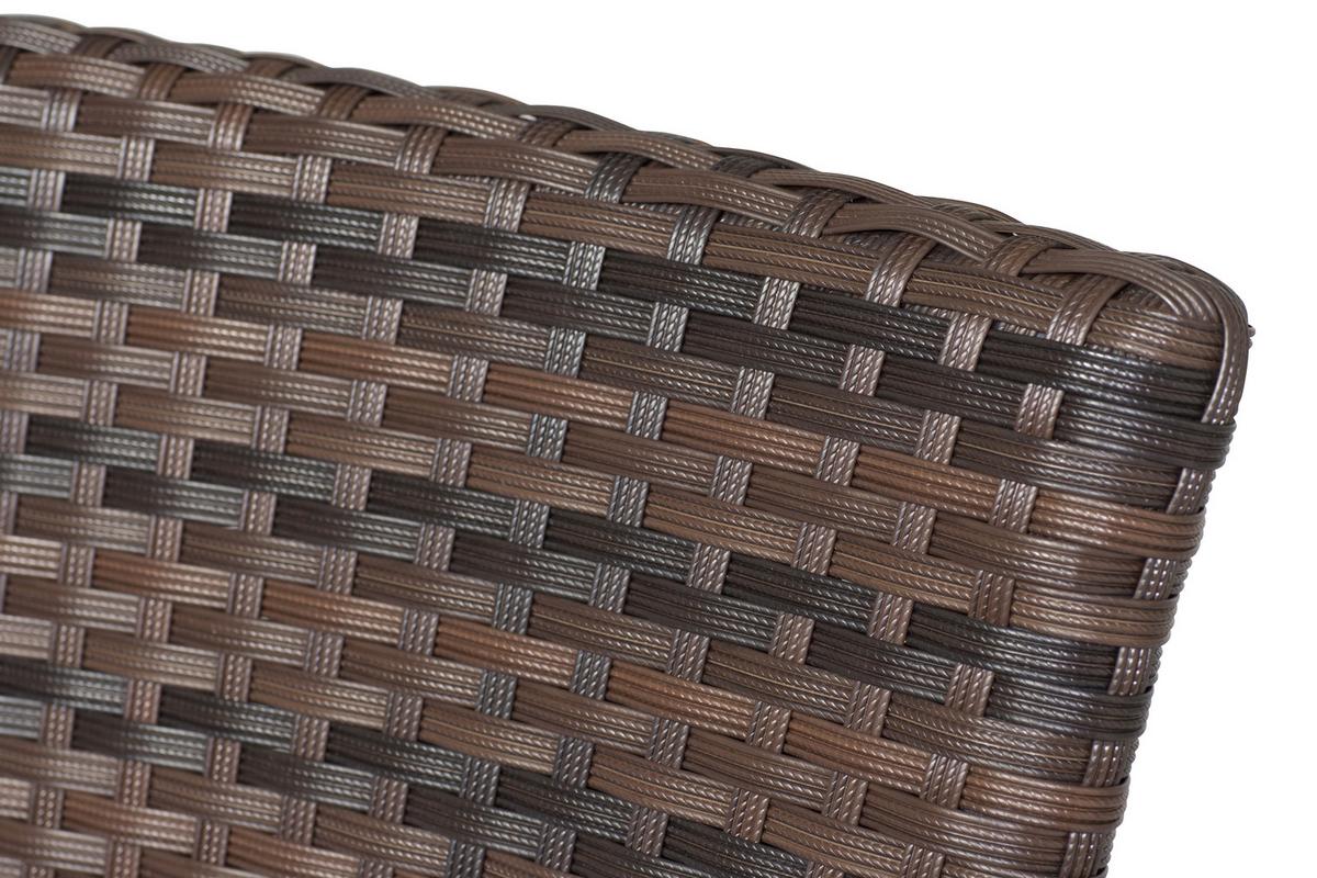 Stapelsessel Braun wetterfest - Braun, MODERN, Kunststoff/Metall (56/83/60cm) - Siena Garden