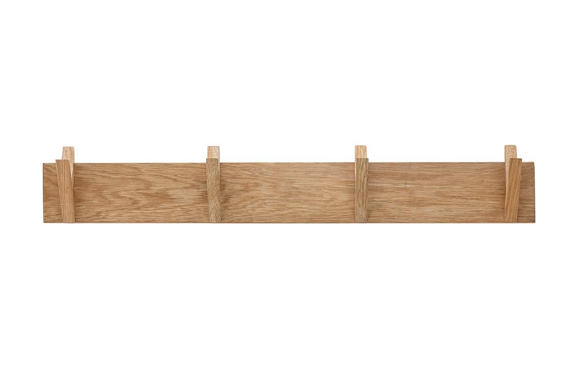 Garderobni Panel Bantry, Hrast - Konvencionalno, les (80/13/12cm) - Mömax