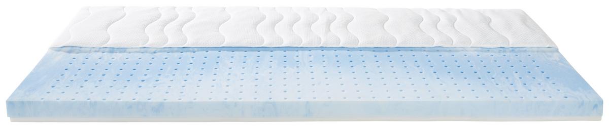 Topper Gel-Feel H1 ca. 100x200cm - Weiß, Textil (100/200cm) - Nadana