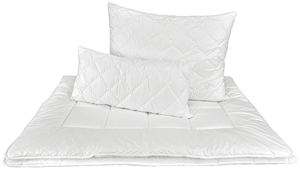 KOŁDRA CAŁOROCZNA ALCANDO UNO - szampanowy, Basics, tkanina (135/200cm) - Billerbeck