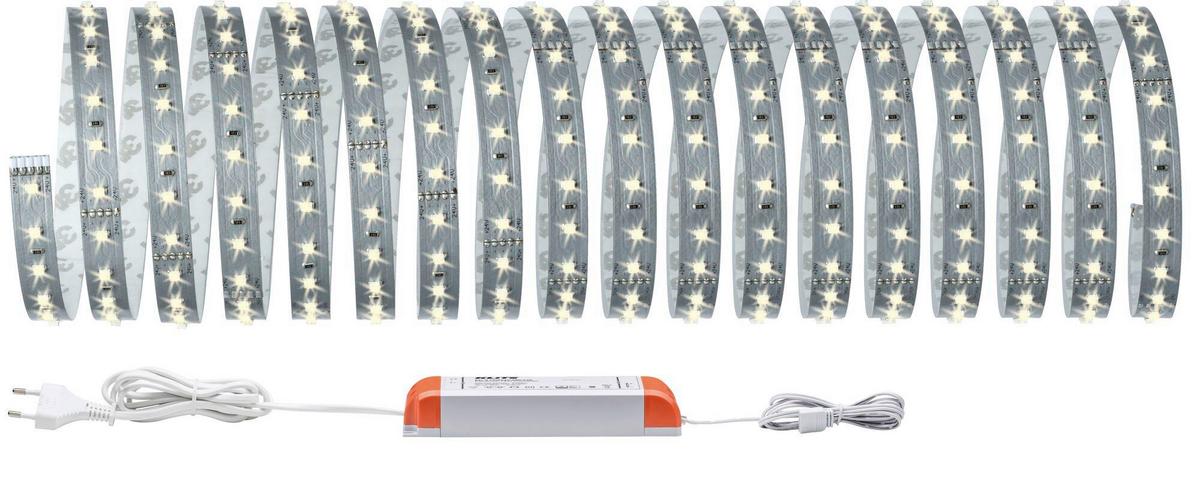 LED-Strip 70829 in Silberfarben max. 50 Watt - Silberfarben, Basics, Kunststoff (1000-2000/0.3cm) - Paulmann