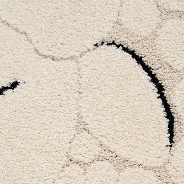 Kinderteppich Eclipse Creme Ø ca. 160cm - Creme, Trend, Textil (160cm)