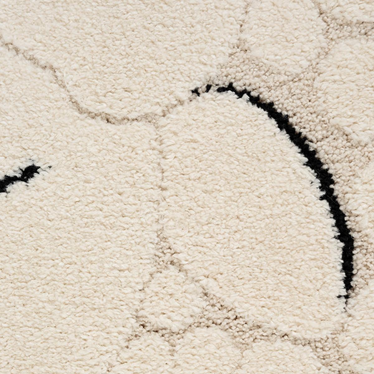 Kinderteppich Eclipse Creme Ø ca. 160cm - Creme, Trend, Textil (160cm)