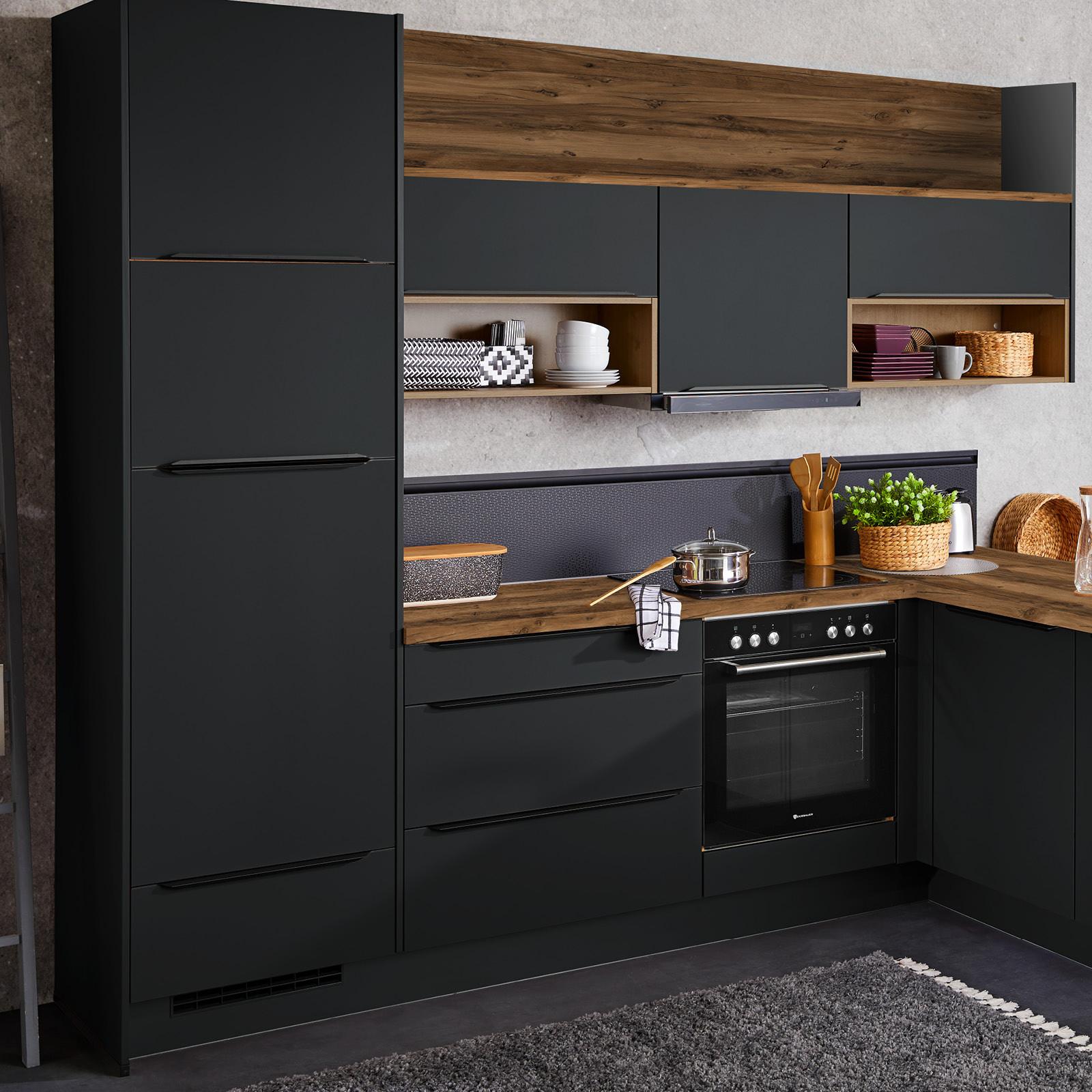 Bucătărie la comandă Easytouch - Trend, material pe bază de lemn (303/220cm) - Nobilia