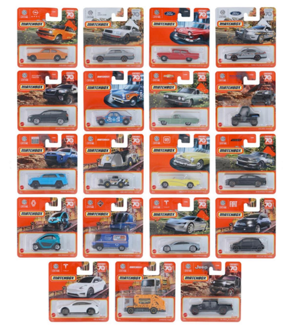 Játékautó Cars - Basics, fém