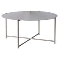 STOLIK KAWOWY BARRY -EXKLUSIV- - antracytowy/taupe, Design, metal (83/83/40cm) - Xora
