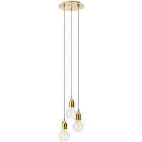 Hängeleuchte Bronx Pendnant max. 60 Watt - Messingfarben, Basics, Metall (25/25/152cm) - Markslöjd