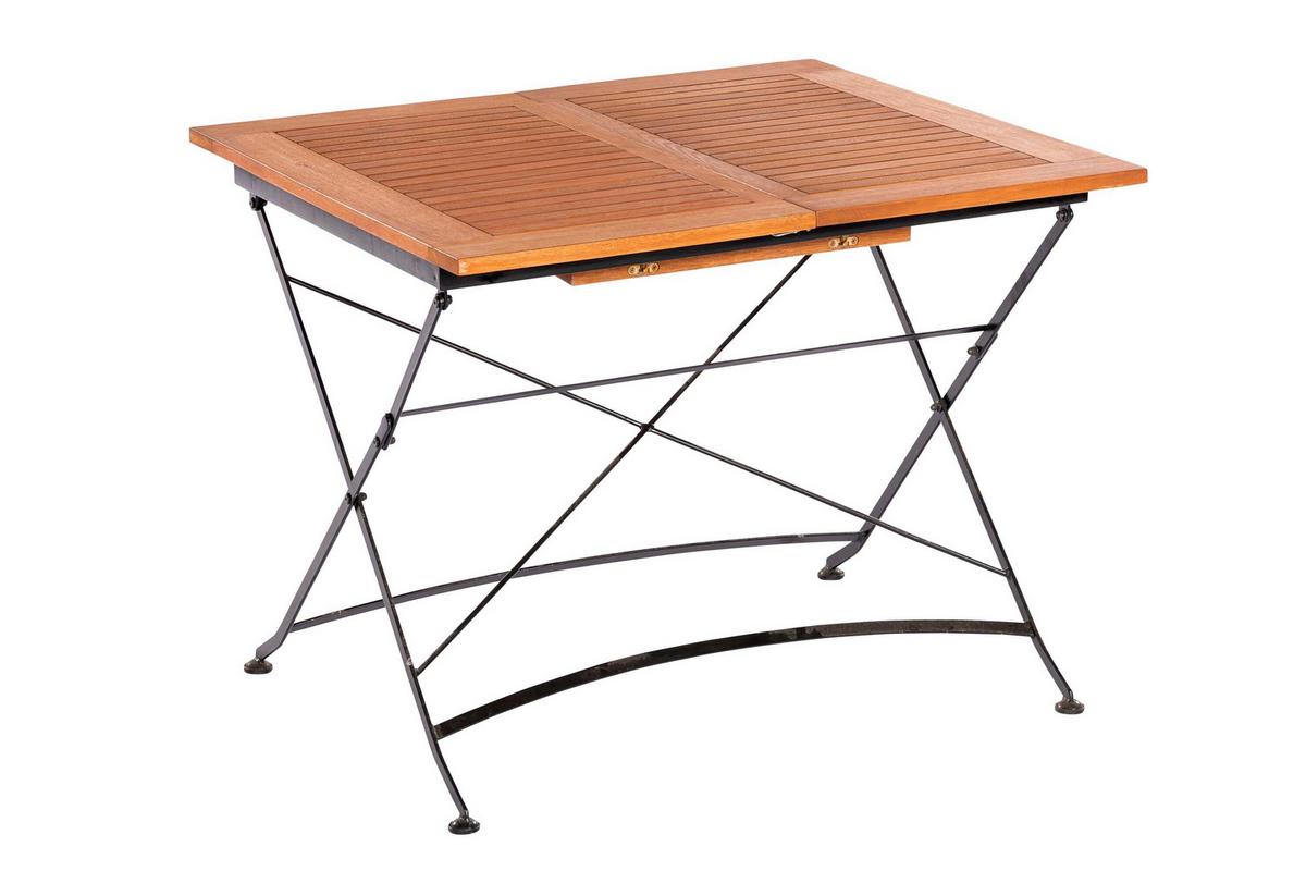 Vrtna Garnitura Eucalyptus, 5-Delna - črna/naravne barve, Konvencionalno, kovina/les - Gardenson