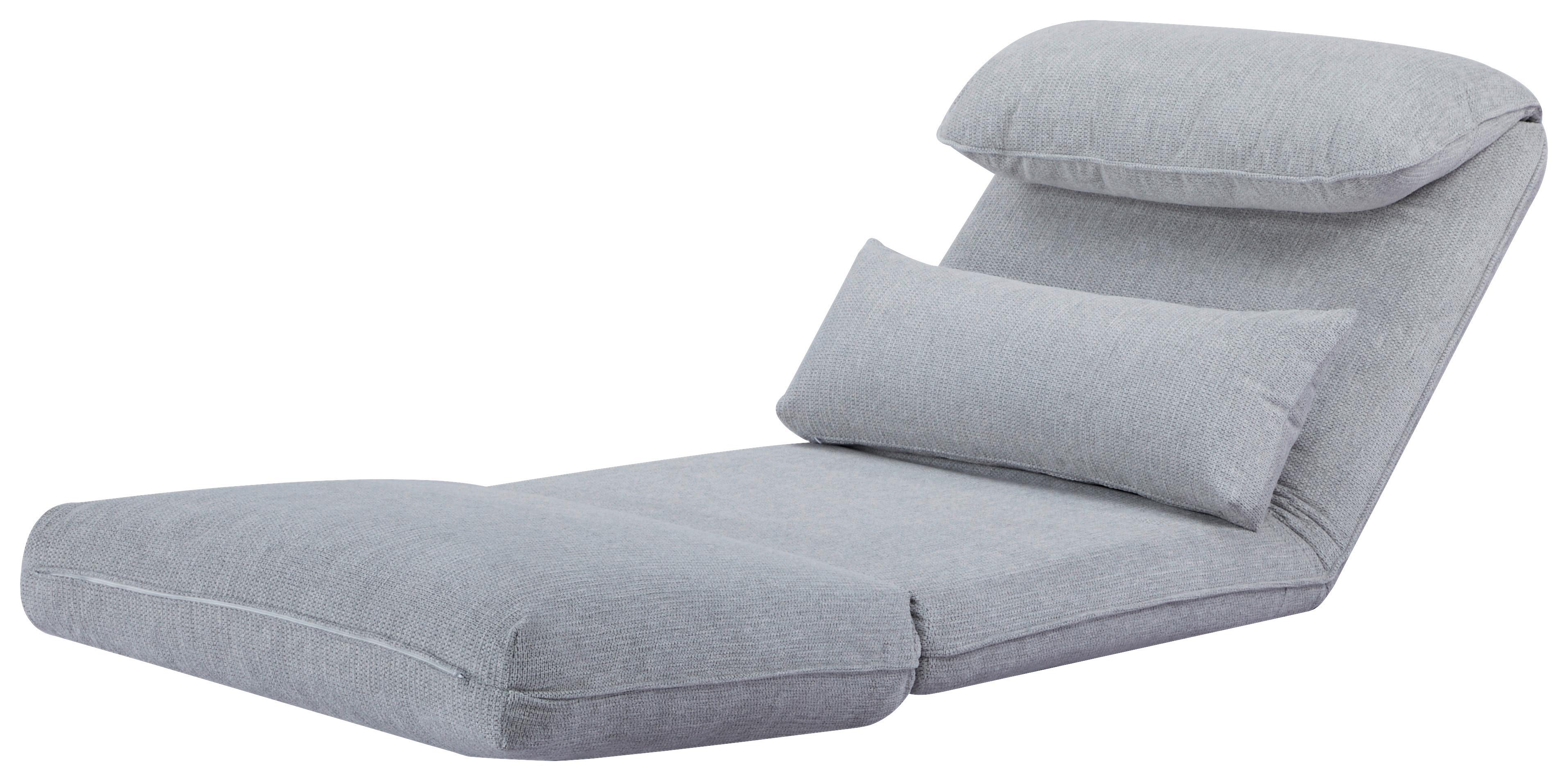 Fotelj Verve, Svetlo Siva, Funkcija Ležišča - svetlo siva, Design, kovina/tekstil (78/72/85cm) - Livetastic