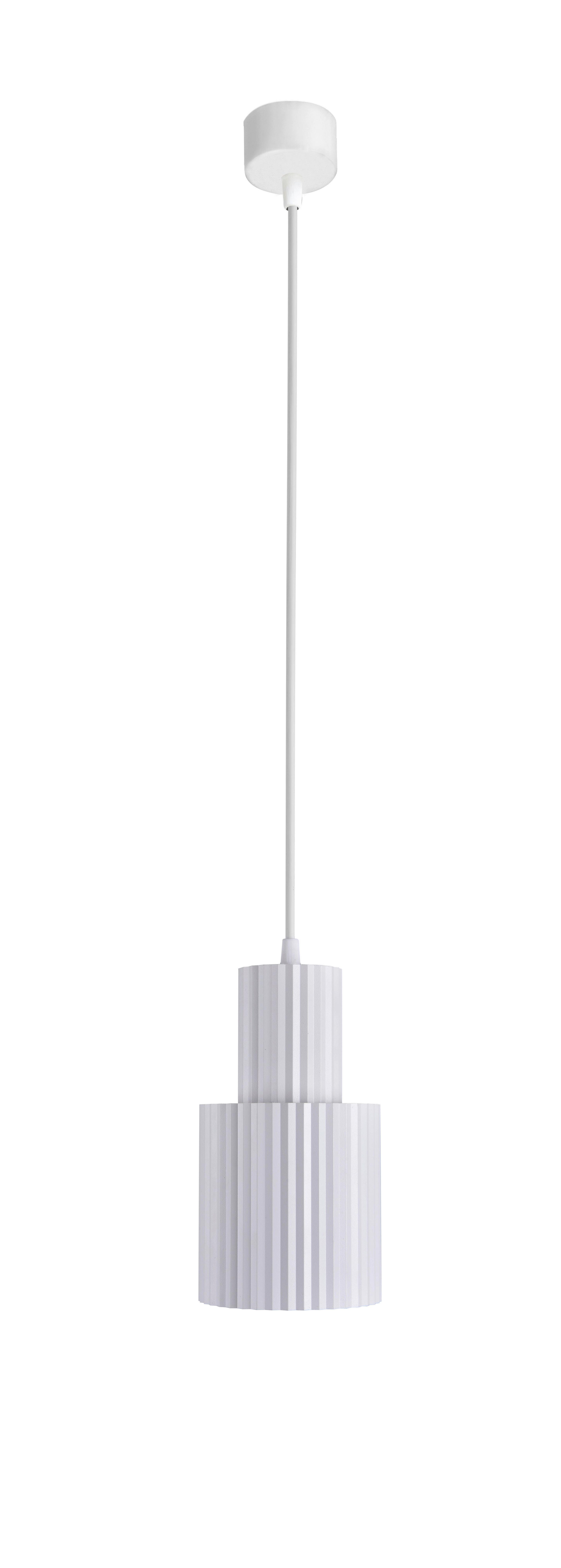 Hängeleuchte Lp-787/1p Lwh_tokio - Weiss, Design, Metall (22/150cm)