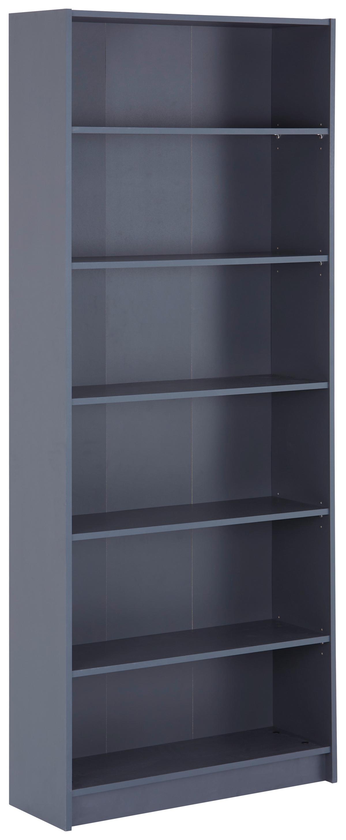 Polica Dali - antracit, Moderno, drvni materijal (80/202/28cm) - Modern Living